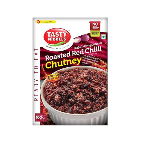 Tasty Nibbles Ready To Eat Roasted Red Chilli Chutney